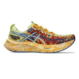 Asics: Жёлтые кроссовки 