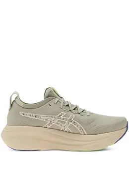 ASICS: Зелёные кроссовки  Gel-Nimbus