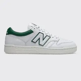 New Balance: Белые кроссовки  480