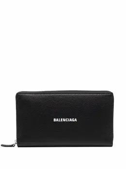 Balenciaga: Кошелёк с принтом 