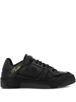 Philipp Plein: Чёрные кроссовки  Hexagon