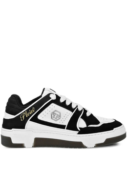 Philipp Plein: Белые кроссовки 