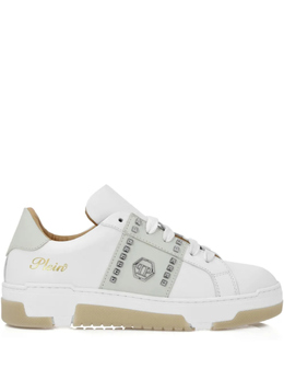 Philipp Plein: Белые кроссовки 