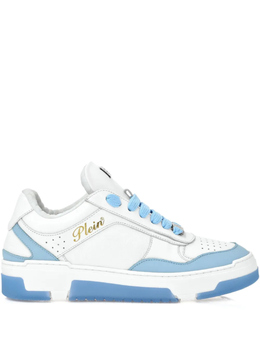Philipp Plein: Белые кроссовки 