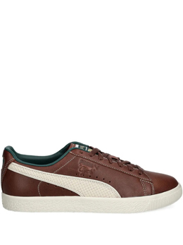 PUMA: Коричневые кроссовки  Clyde