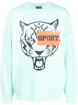 Plein Sport: Длинный свитшот 