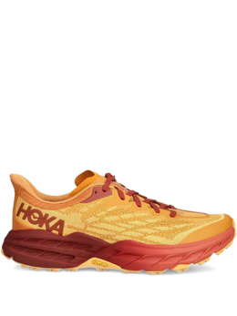 HOKA: Оранжевые кроссовки 