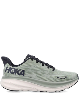 HOKA: Зелёные кроссовки 
