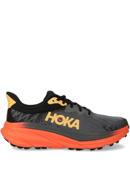 HOKA: Чёрные кроссовки 