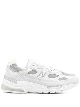 New Balance: Серые кроссовки  992
