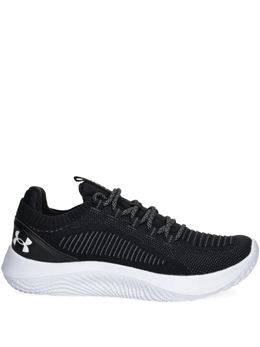 Under Armour: Чёрные кроссовки 