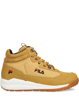 Fila: Коричневые кроссовки 