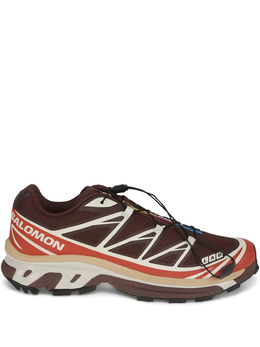 Salomon: Коричневые кроссовки 
