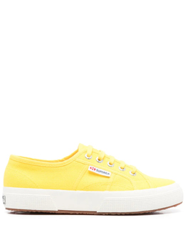 Superga: Жёлтые кроссовки 