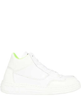 MSGM: Белые кроссовки 