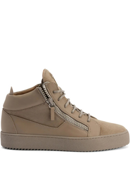 Giuseppe Zanotti: Серые кроссовки 
