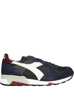 Diadora: Чёрные кроссовки  Heritage