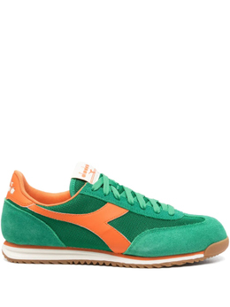 Diadora: Зелёные кроссовки 