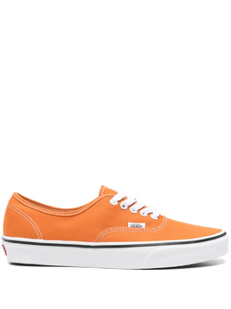 Vans: Оранжевые кроссовки 