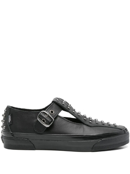 Vans: Чёрные кроссовки 