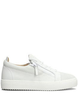 Giuseppe Zanotti: Серые кроссовки 