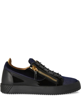 Giuseppe Zanotti: Синие кроссовки 