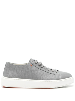 Santoni: Серые кроссовки 