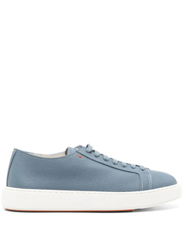 Santoni: Синие кеды 