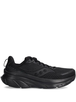 Saucony: Чёрные кроссовки 