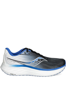 Saucony: Чёрные кроссовки 