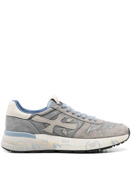 Premiata: Серые кроссовки  Mick