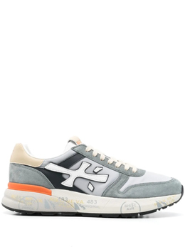 Premiata: Серые кроссовки  Mick
