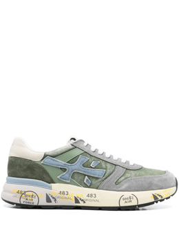 Premiata: Зелёные кроссовки 