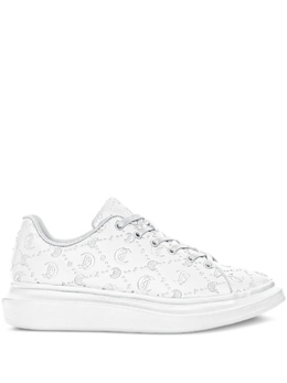 Just Cavalli: Белые кроссовки 