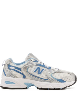 New Balance: Серебристые кроссовки  530