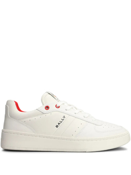 Bally: Белые кроссовки 