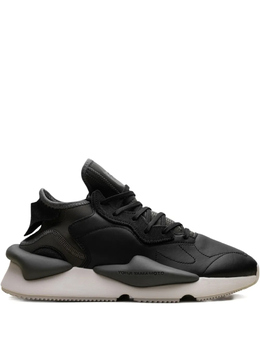 Y-3: Чёрные кроссовки  Kaiwa