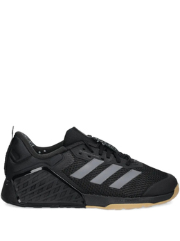 Adidas: Чёрные кроссовки 