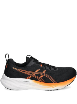 Asics: Чёрные кроссовки  Gel-Pulse