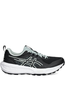 Asics: Чёрные кроссовки  Gel