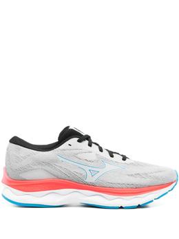 Mizuno: Серые кроссовки 