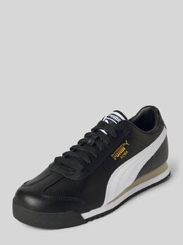 PUMA: Чёрные кроссовки 