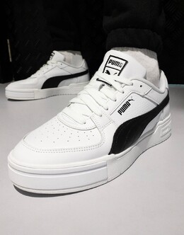 PUMA: Чёрные кроссовки  Ca Pro