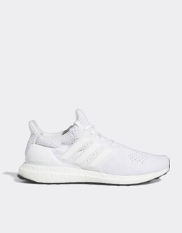 Adidas: Белые кроссовки  UltraBoost