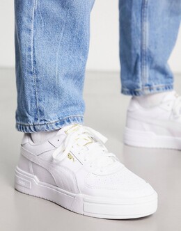 PUMA: Белые кроссовки  Ca Pro