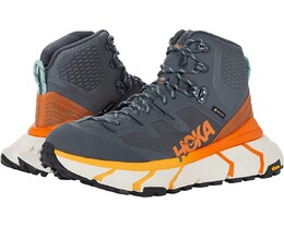 HOKA: Серые кроссовки 