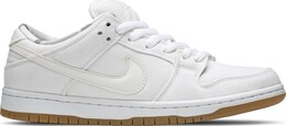 Nike: Белые кроссовки  SB Dunk Low