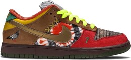 Nike: Серые кроссовки  Dunk Low
