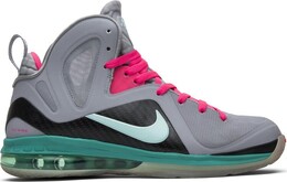 Nike: Серые кроссовки  Lebron 9