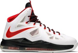 Nike: Белые кроссовки  Lebron 10